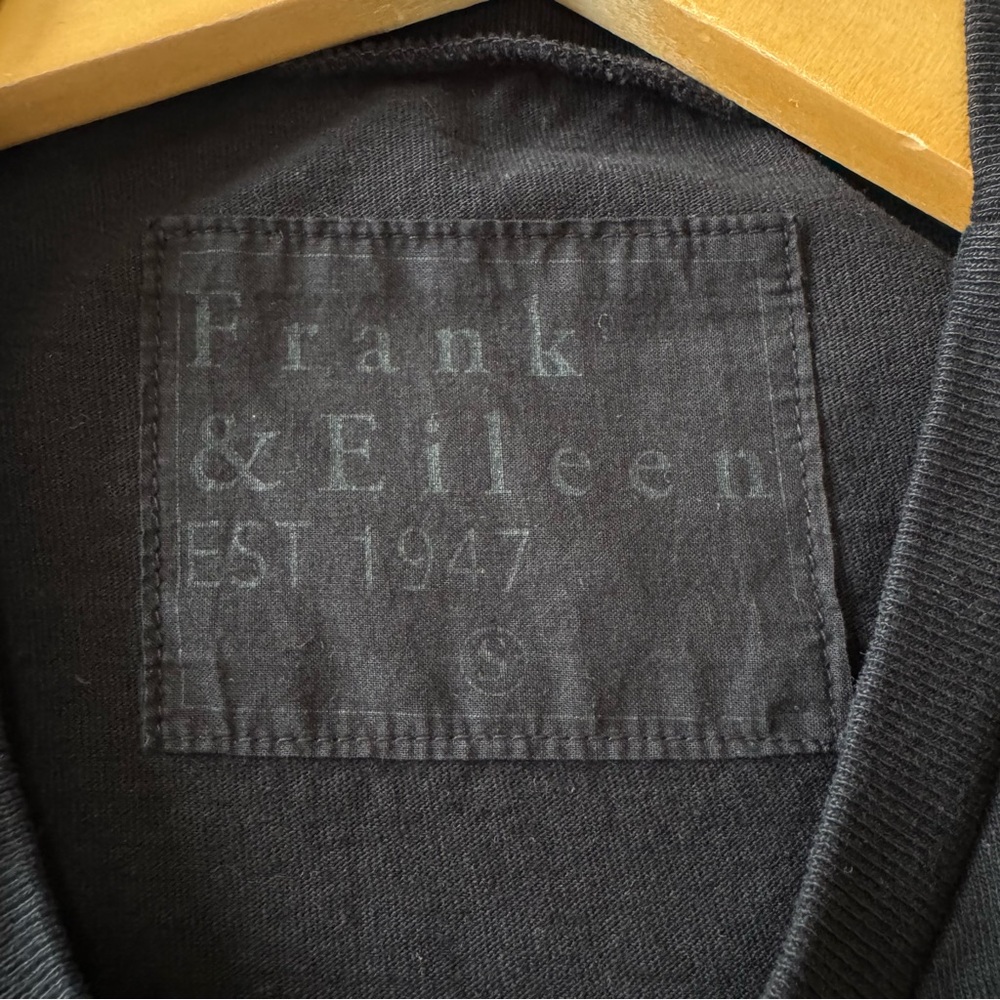 Frank & Eileen Cory Vintage Muscle Tee Dress Black Small - Picture 6 of 12